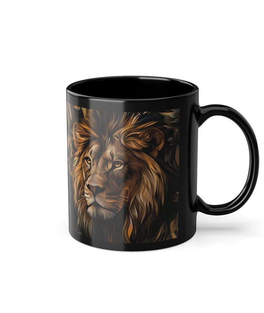 Black Coffee Tea Cup 11oz