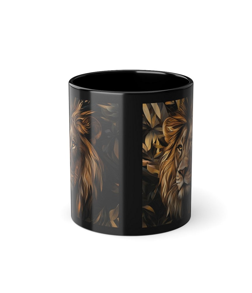 Black Coffee Tea Cup 11oz